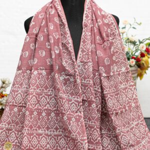 Handloom natural dye scarf