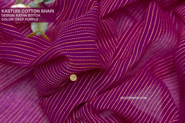 Kasturi Cotton Shari - Image 9