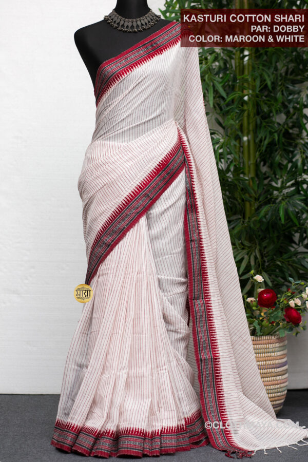 Handloom Kasturi Cotton Shari